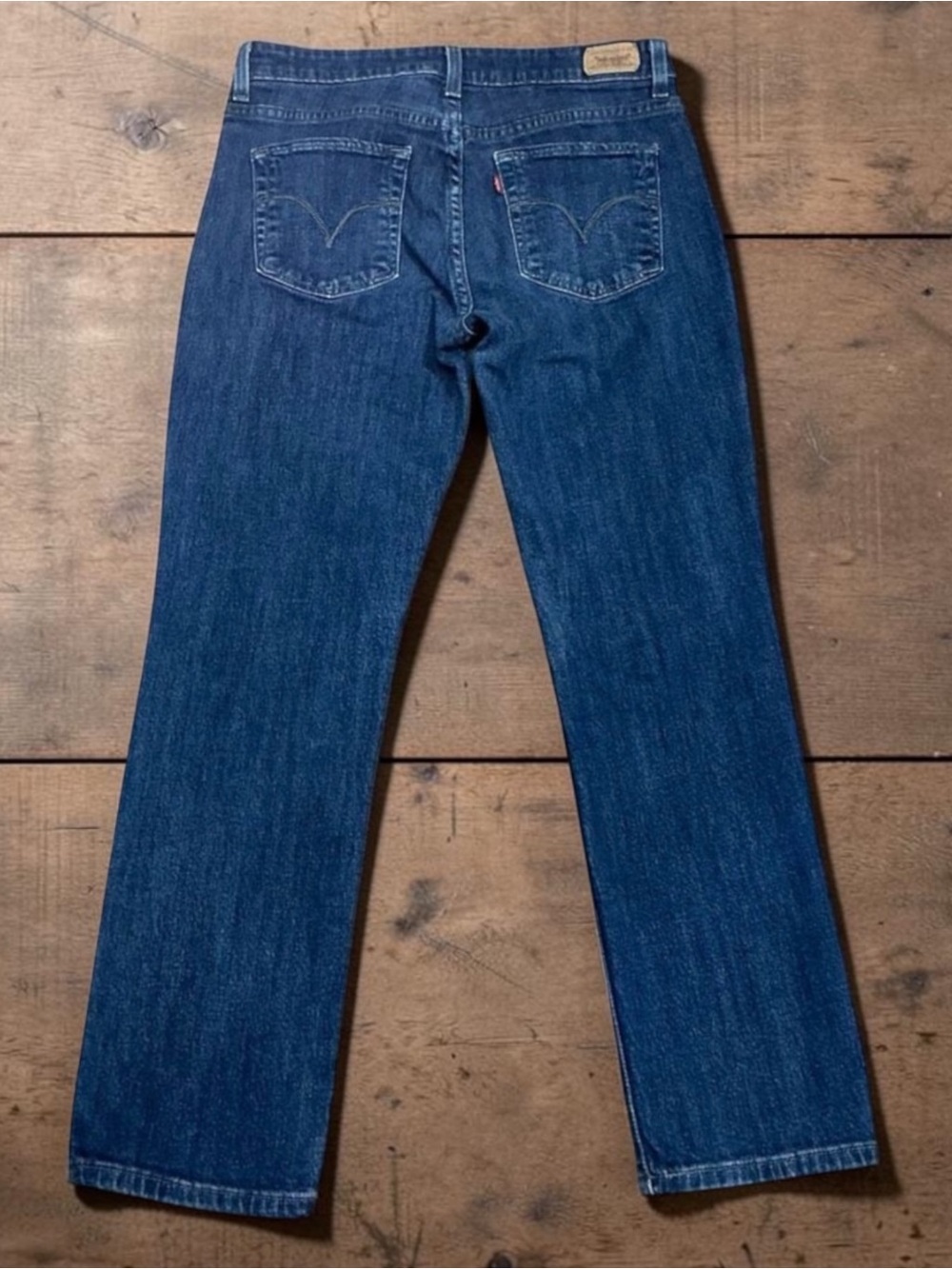 Levi Strauss & Co. The Original Jean Dark Wash Straight Leg Jeans